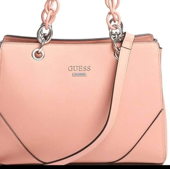 🔥Guess Madsen Logo Satchel With New Wallet Shoulder /Cross body bag - Picture 4 of 15